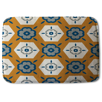 Akhi Non-Slip Backing Bath Rug