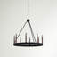 Marsden 8 - Light Dimmable Wagon Wheel Chandelier