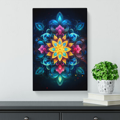 Mandala Digital No.2 - Wrapped Canvas