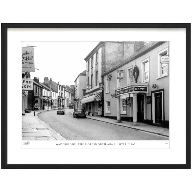 Wadebridge, The Molesworth Arms Hotel C1965 by Francis Frith - Single Picture Frame Print, 60cm H x 80cm W x 2.3cm D