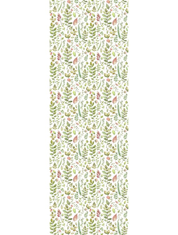 Gracie Oaks Abagaile Peel & Stick Floral Roll | Wayfair