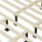 Behre Woven Rattan Cane Solid Wood Bed-304232235