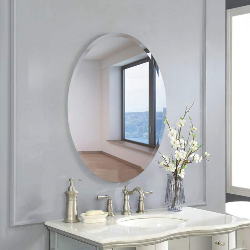 Raiquan Oval Mirror, 50cm x 70cm