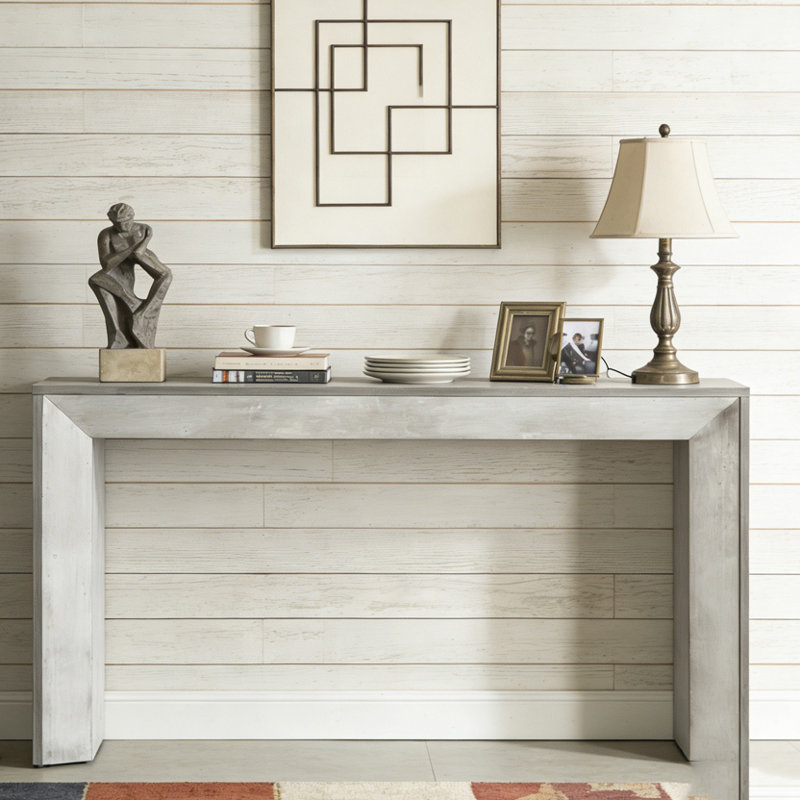 Elegant Console Table, Grey