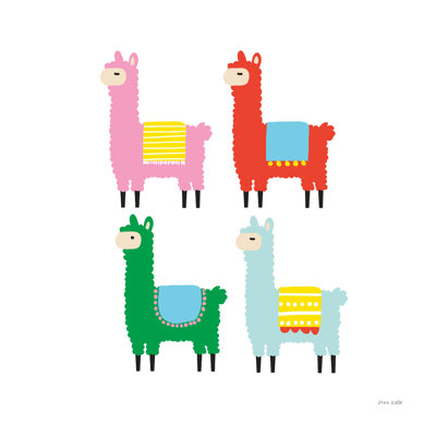 " The Llamas " by Ann Kelle