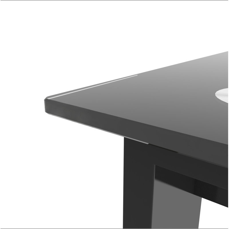 table de salle à manger, sécuritaire et facile à nettoyer, table multifonctionnelle pour la salle à manger et le salon