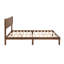 Base de lit avec tête de lit moderne Modern | Conception robuste en bois renforcé de caoutchouc pour une stabilité accrue et une finition écologique-910131952