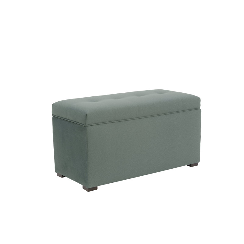 Angela Lift Top Storage Bench, Geen