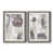 Cadre en papier gris