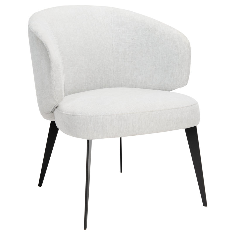 Chaise d'appoint Anre, Blanc