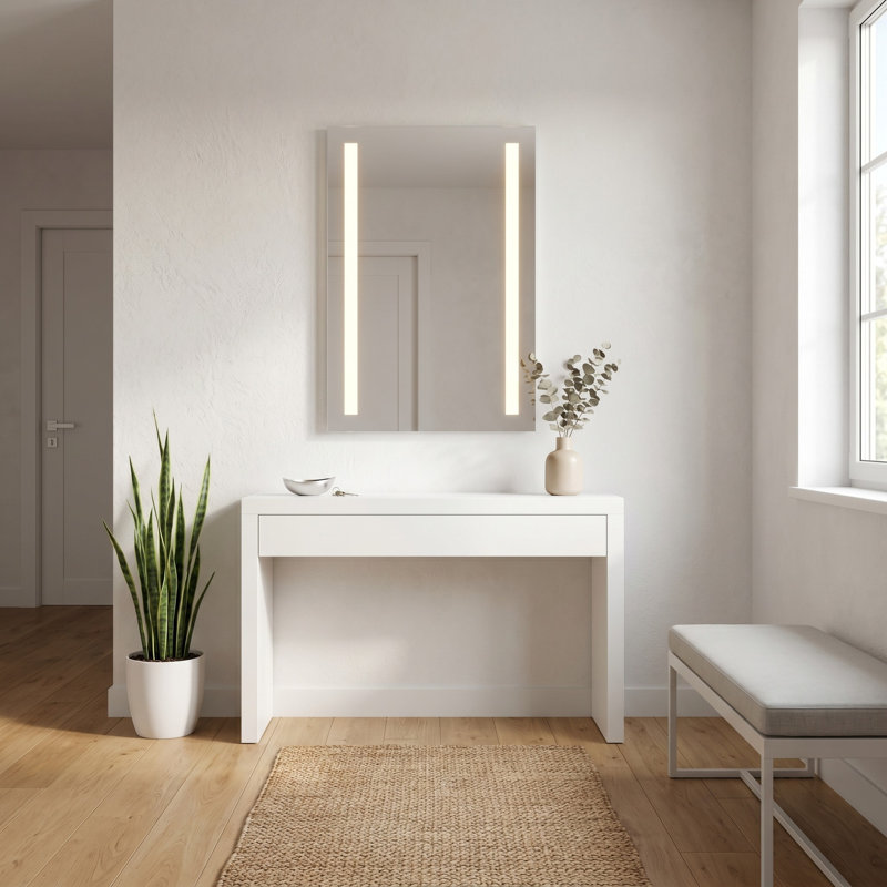 Miroir rectangulaire Lustro 24 x 36 de Génération Lighting , 36 po x 24 po