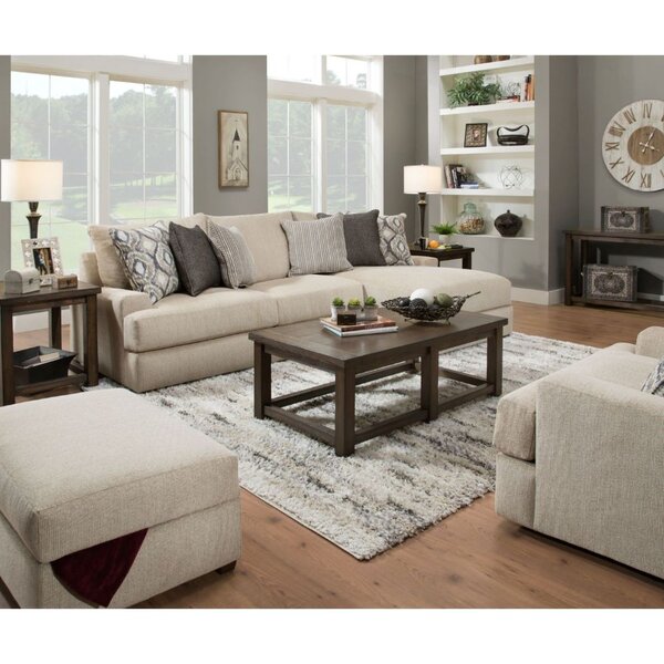 Latitude Run® Vassenia Upholstered Sectional 