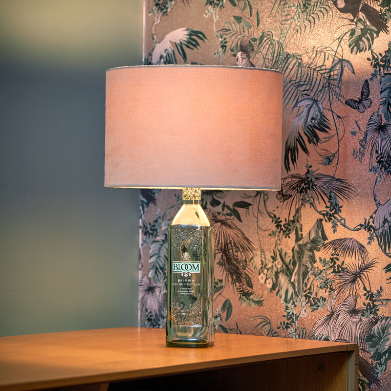 Blanco DIY Wine Bottle Lamp Holder, White