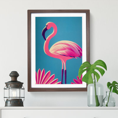 Opulent Flamingo - Framed Print