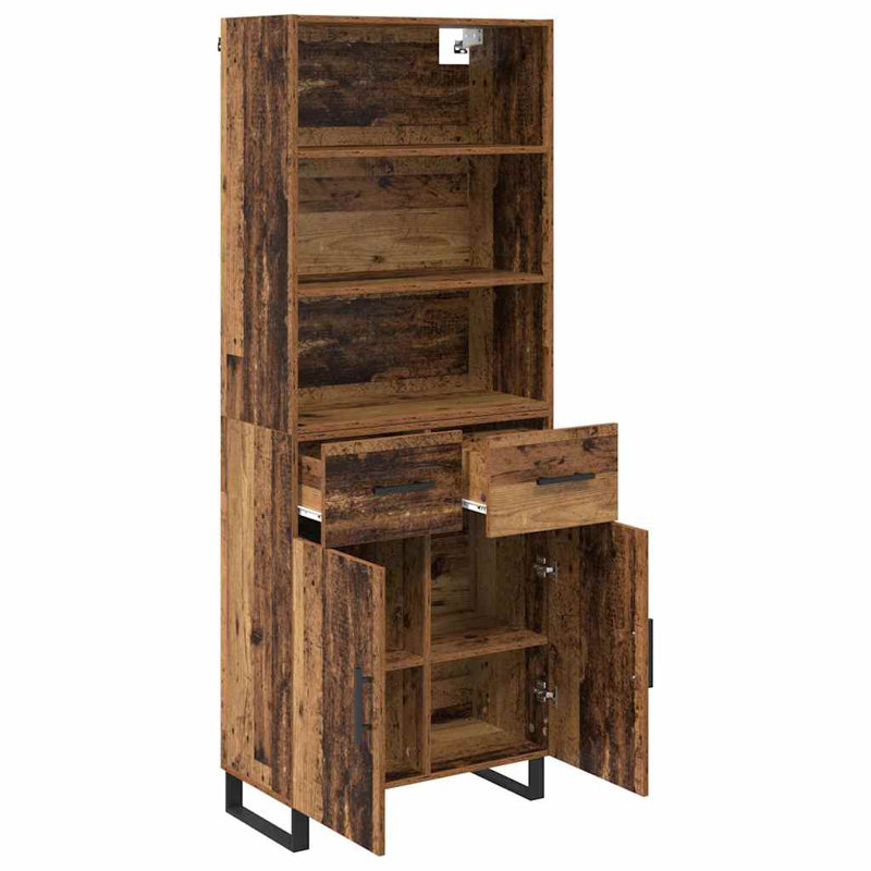69.5cm Sideboard, Old Wood