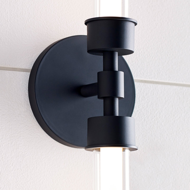 Linger 2 - Light LED Bath Bar, Nightshade Black
