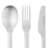 BergHOFF 10Pc Travel Flatware and Bamboo Utensil Set