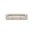 Modular 3-Seater Bouclé Sofa-129964717