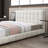 Hudson Ivory Boucle Bed-115747669