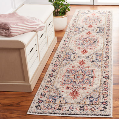 Tama Performance Beige / Black Rust Rug
