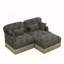 Canapé Comfy Chenille Leopard-130022091