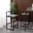 2-Piece Bar Stools (Gray)