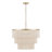 24" 5-Light Tiered Rope Drum Chandelier-393729666