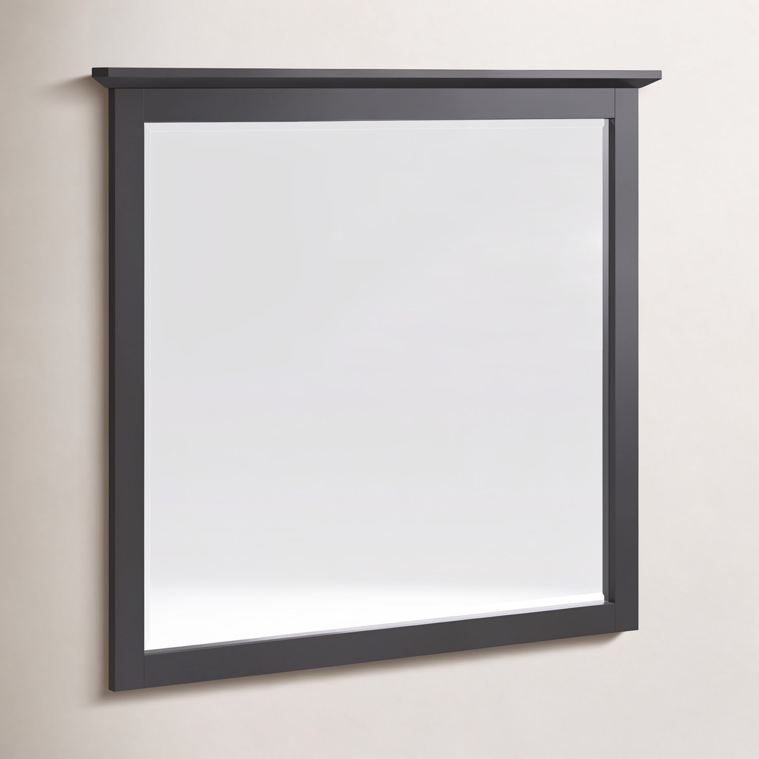 Monza 41" Mirror, Raven Black