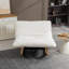 Fauteuil berçant adulte en velours côtelé-1828076626