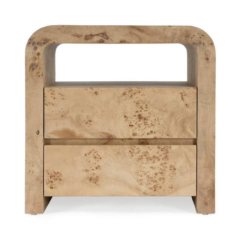Cora 2 Drawer Nightstand