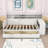 Multifunctional Wooden Daybed with Built-in Desk, Side Storage Shelves and Drawers-2058332451-2058332450