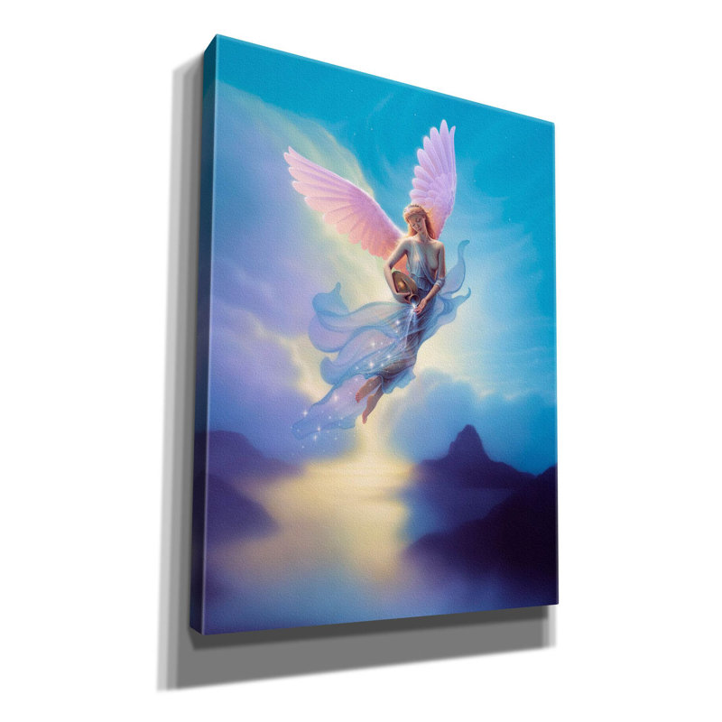 " Aquarius " by Kirk Reinert, 54" H x 40" W x 1.5" D