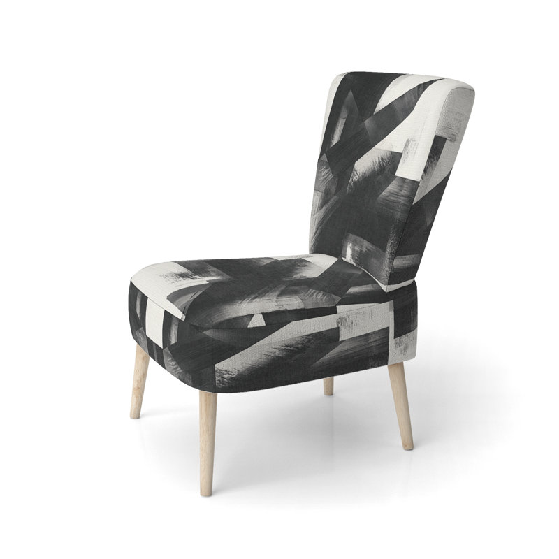 Upholstered Accent Chair, Side Chair Armless
