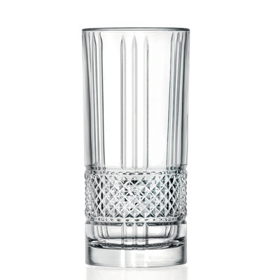 Meghans 13oz. Crystal Highball Glass Set
