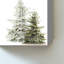«Wooded Holiday Trees» par Katie pertiet - impression sur toile-578483594-578483606