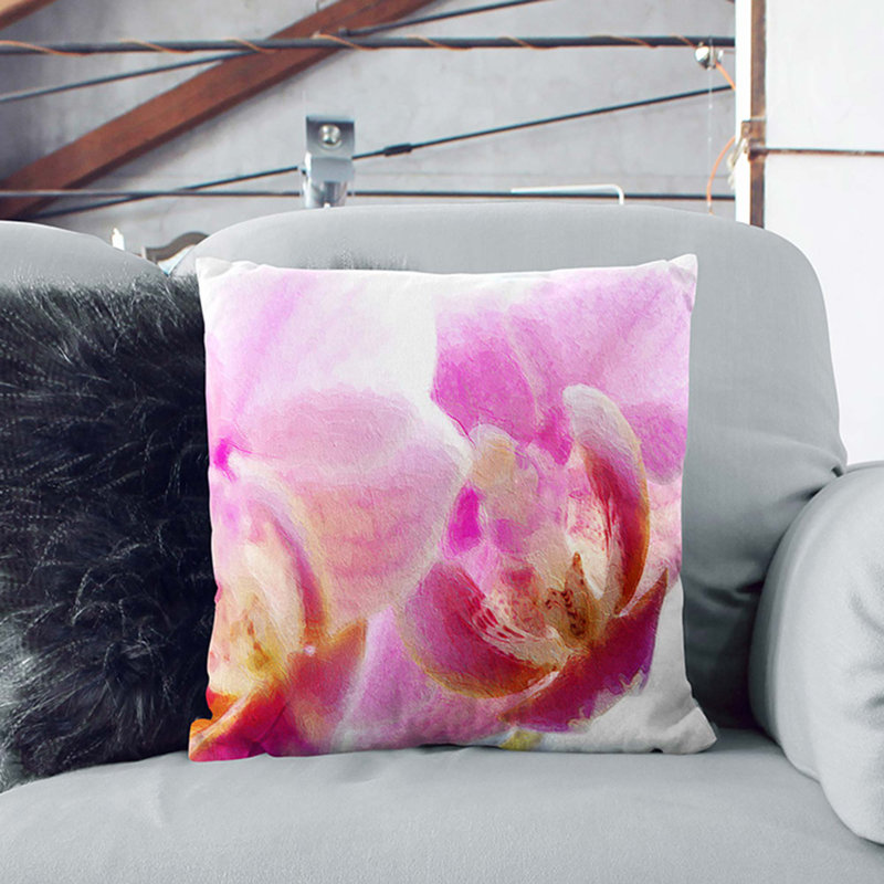 Square Throw Cushion, Stone, 40 x 40 cm
