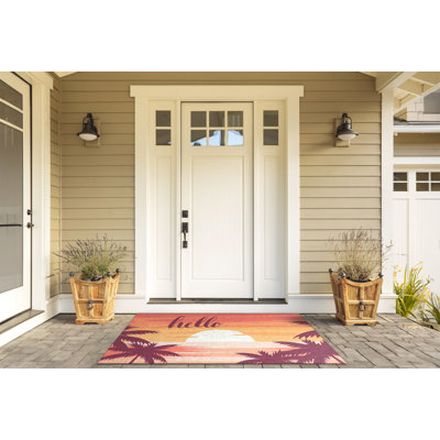 Non-Slip Outdoor Doormat