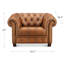 Fauteuil Chesterfield Mellville