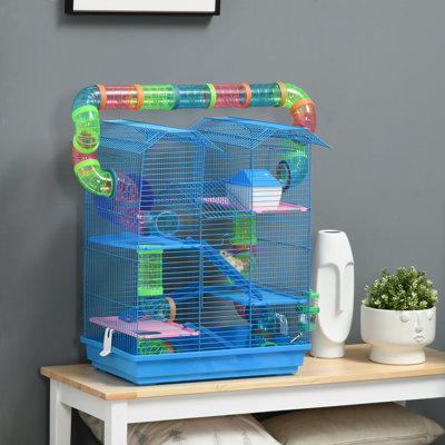 Ming Small Animal Cage with Ramp