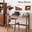 Bureau pliant en bois massif