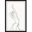 Stretched Out - Single Picture Frame Painting-597247342