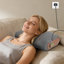 Coussin 3 en 1 ergonomique pour le massage du cou avec compression de l'air par vibration chauffante, minuterie de 30 minutes pour soulager la douleur dans le dos, les épaules et le cou