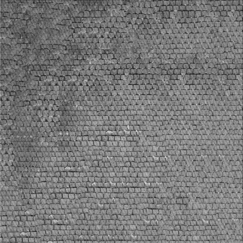 Tapis gris à motifs 3858, Carré 3 pi
