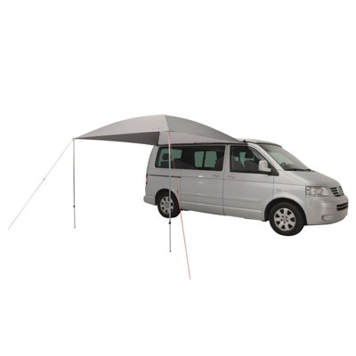 Rebrilliant 250cm W x 250cm D Sunbrella Granite Grey Cover Retractable Tent Accessories