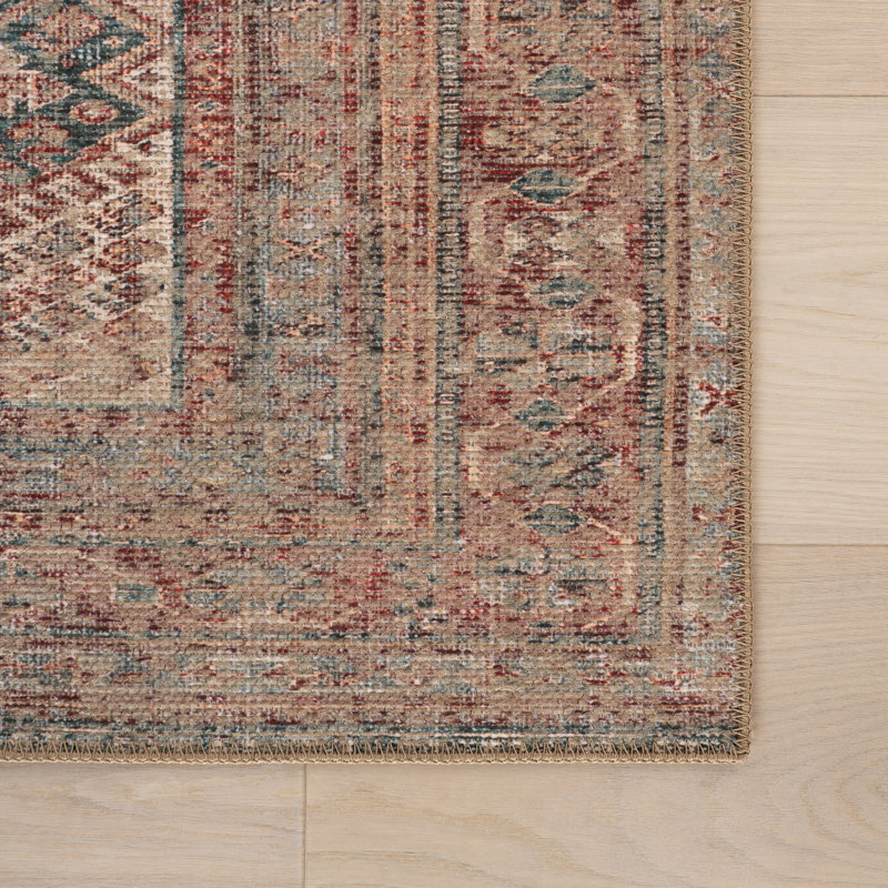 Tapis médaillon Isidora, Rectangle 8 pi 8 po x 10 pi