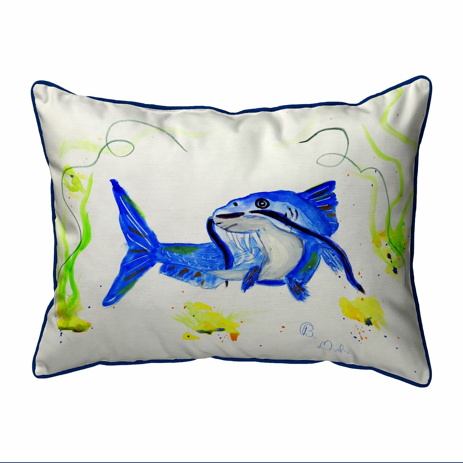 Betsy Drake Interiors Indoor/Outdoor Throw Pillow | Wayfair