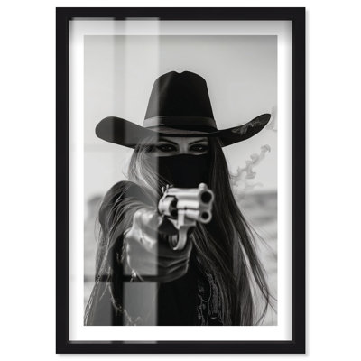 Art encadré Western