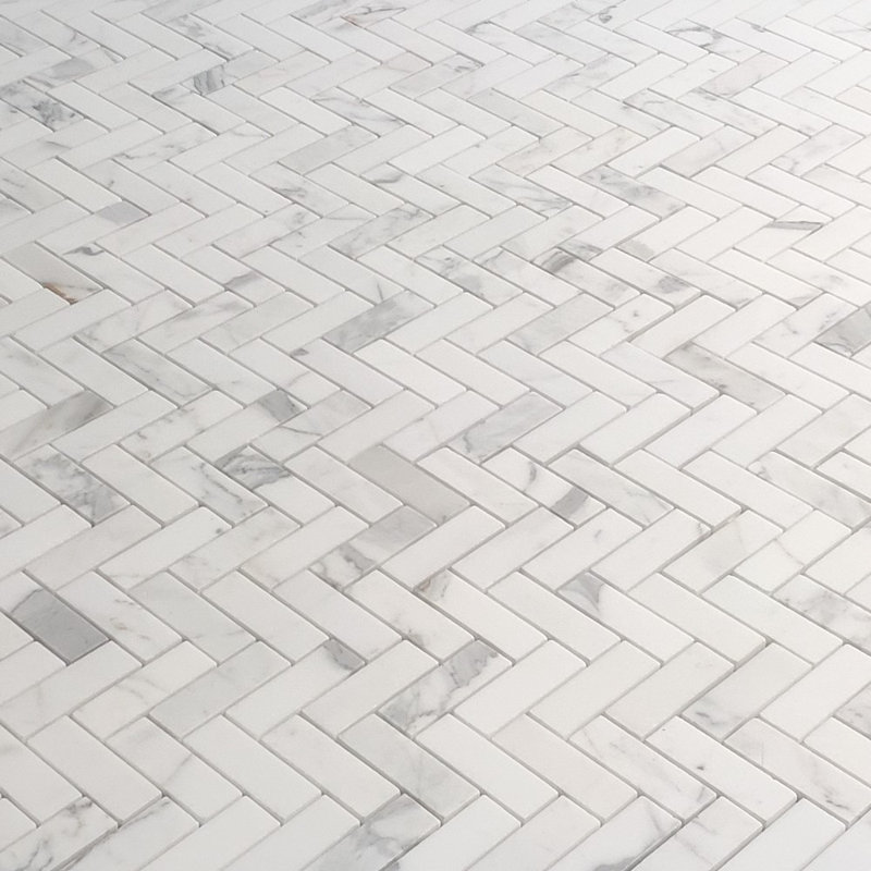 13" x 12" Marble Mosaic Wall & Floor Tile