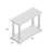 Mentzer 50'' Solid Wood Console Table-19007595