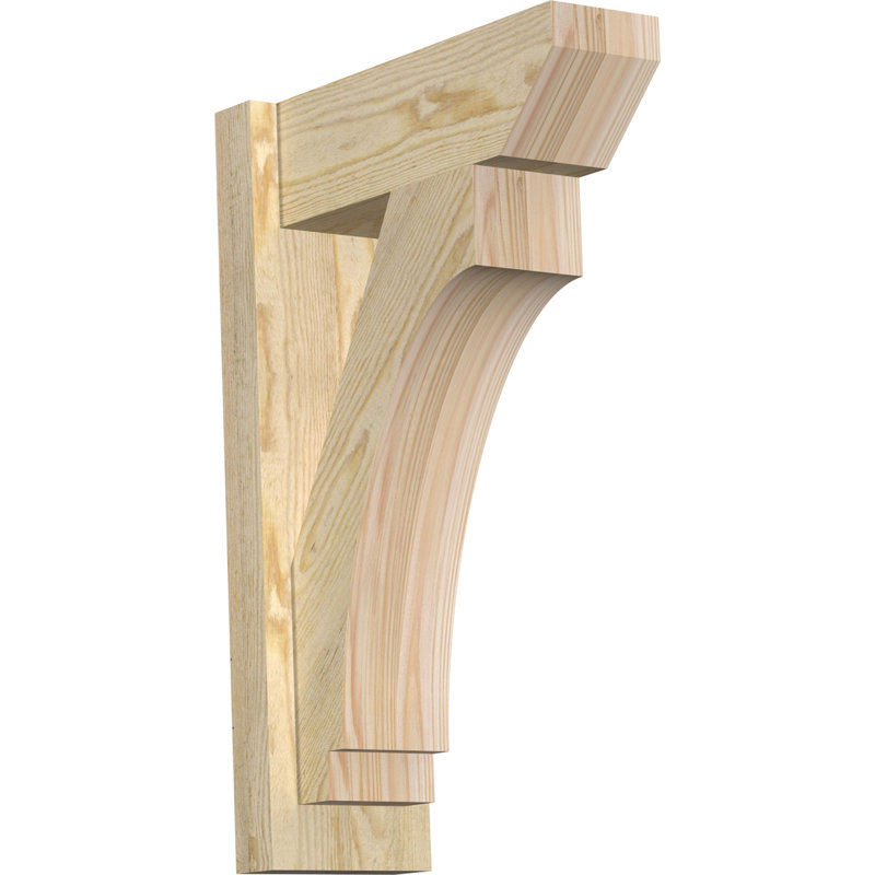 Impérial à lattes Imperial, P 16 po x H 24 po, 8" W Western Red Cedar (Rough Sawn)